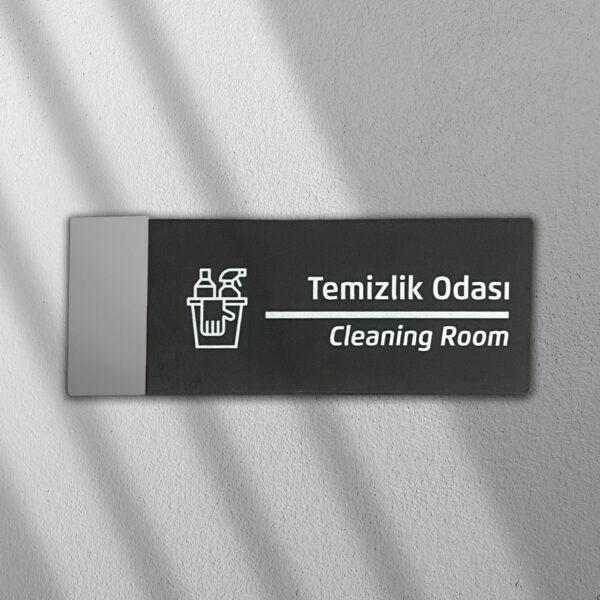Temizlik Odasi Kapi Isimigi - Kapı İsimliği